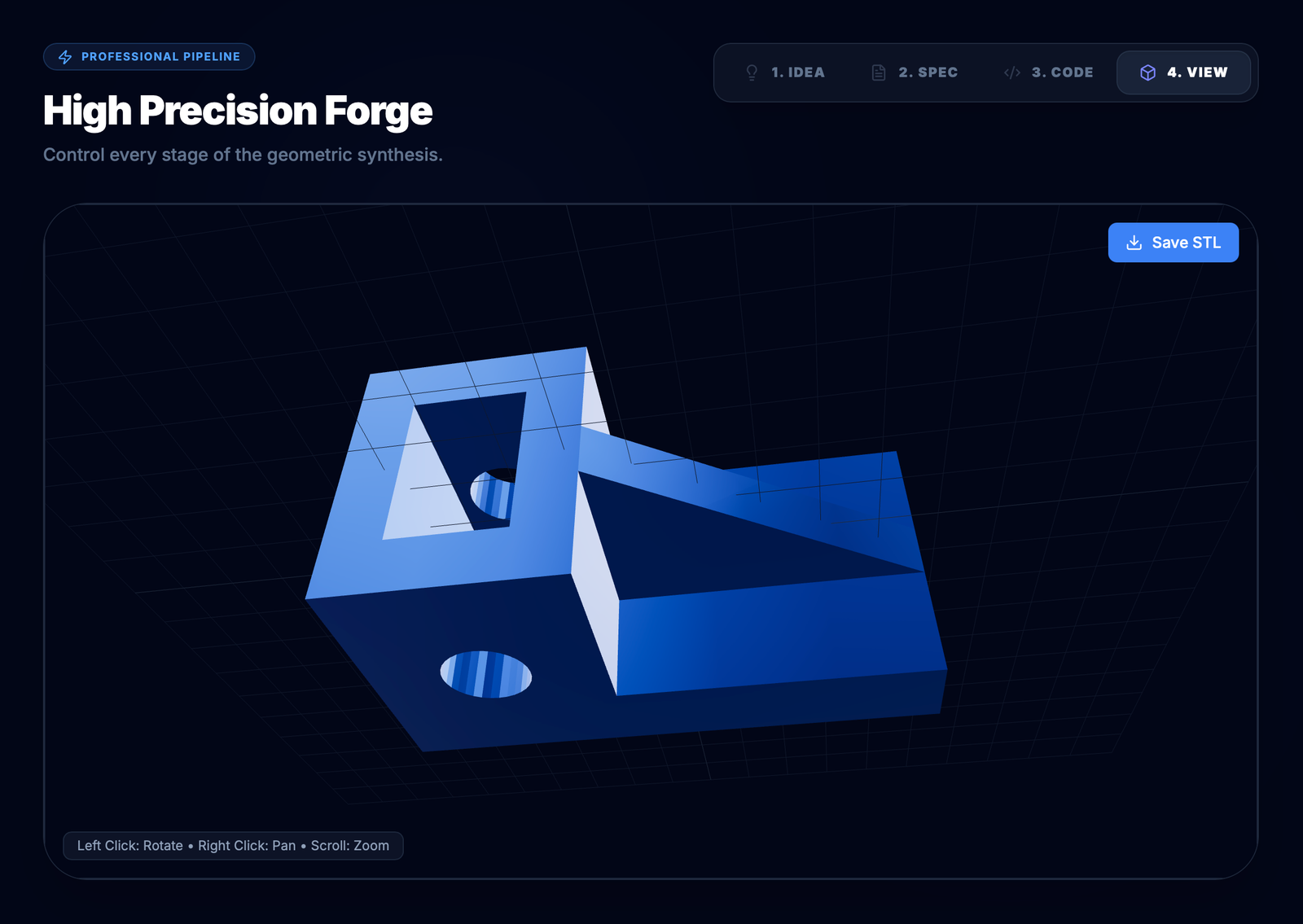Generated 3D model