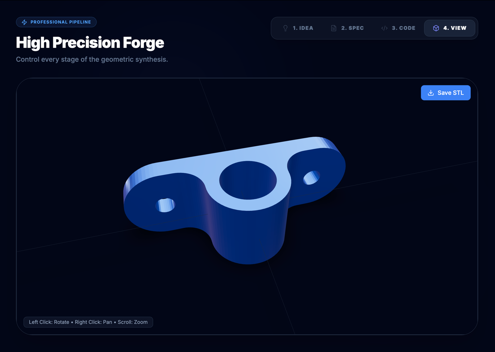 Generated 3D model