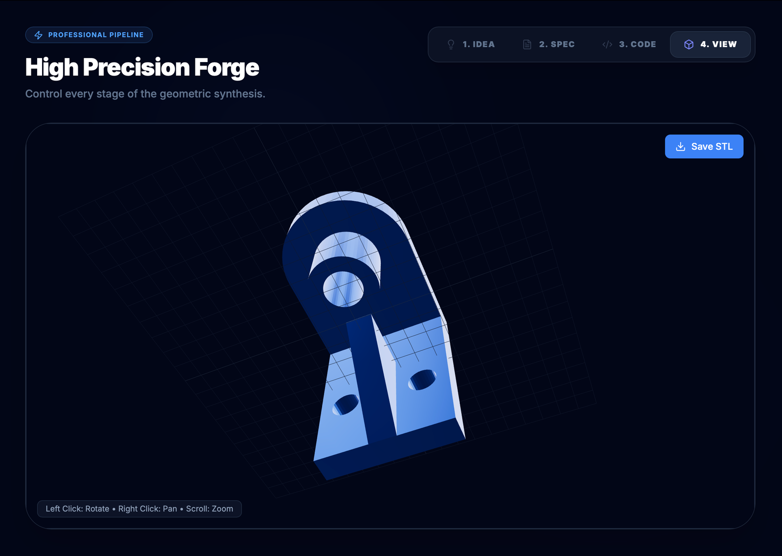 Generated 3D model