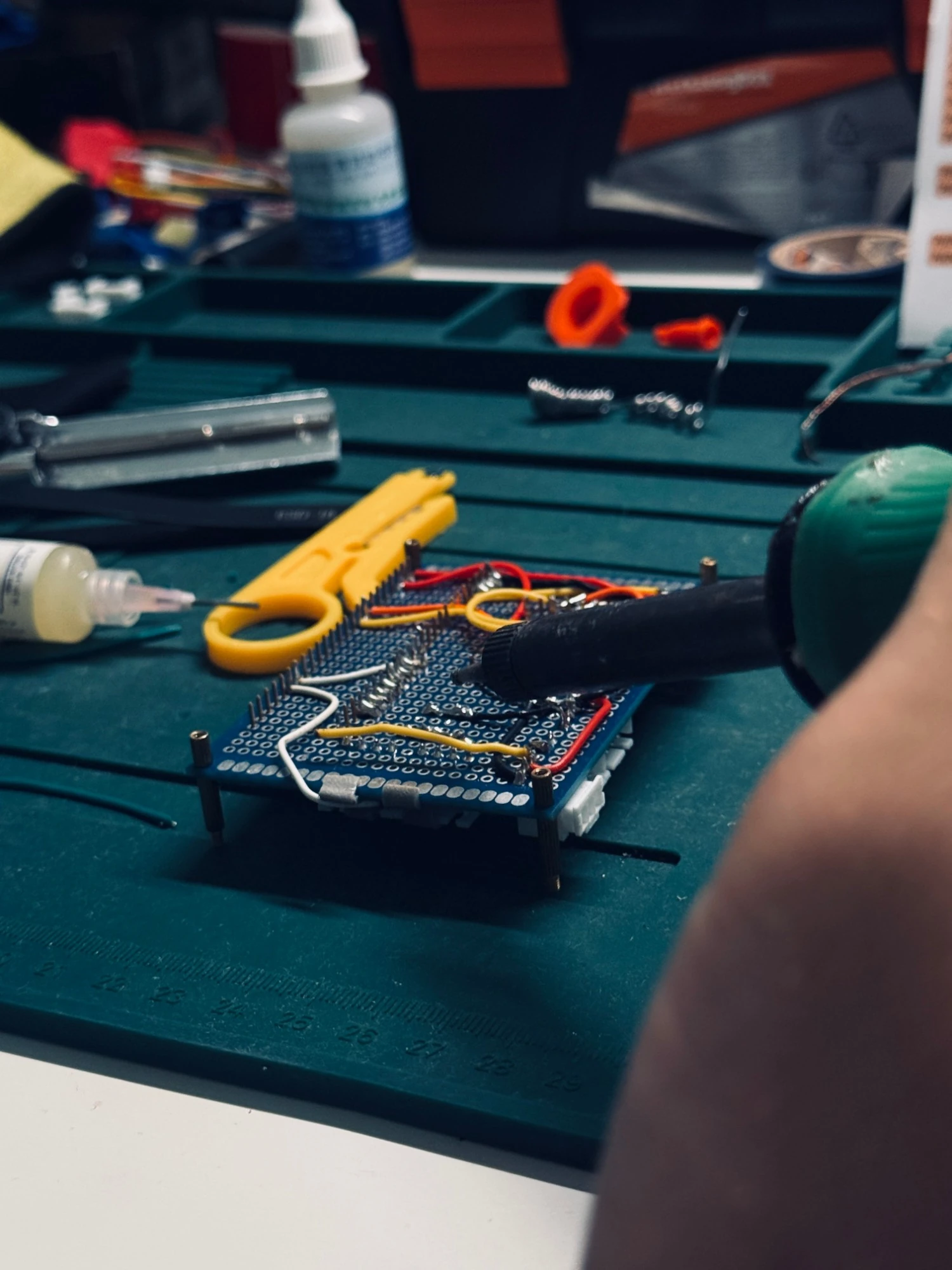 Soldering the KAIROS carrier board